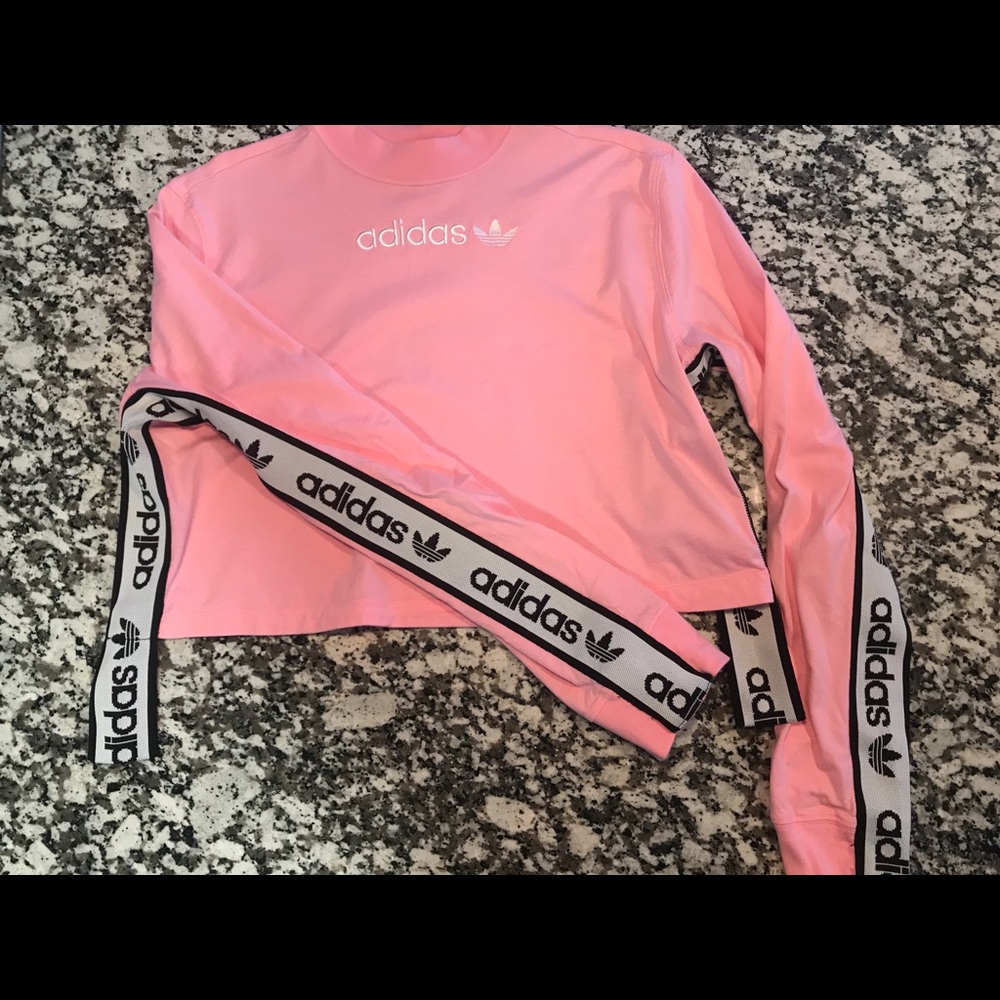 Adidas cropped sweatshirt